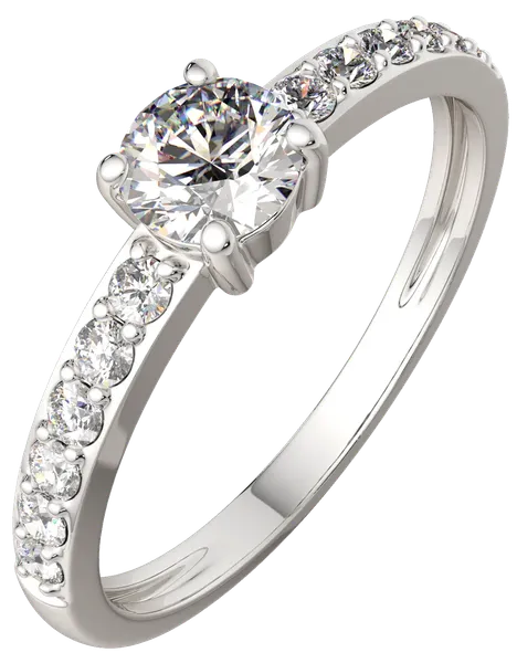 Изображение товара Кольцо из серебра ZORKA 02101024.ZZ (р.16, с фианитами)