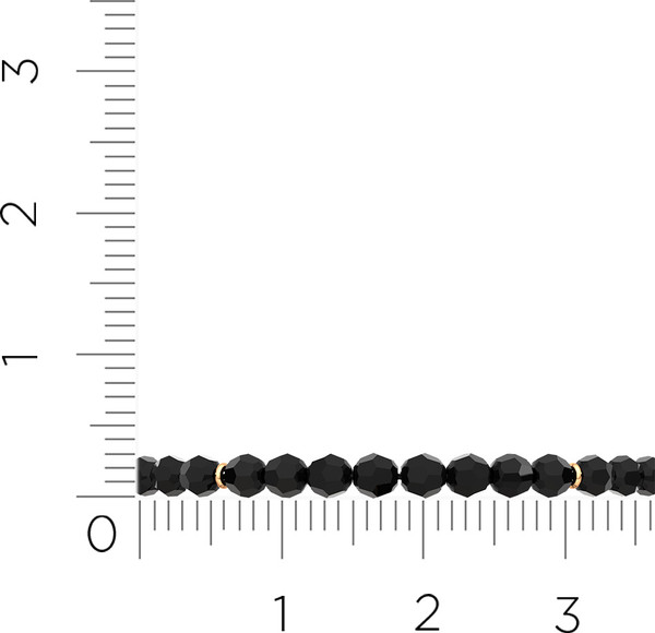 Изображение товара Браслет из розового золота ZORKA 660046.9K.R.01 (18см, с ювелирным стеклом)