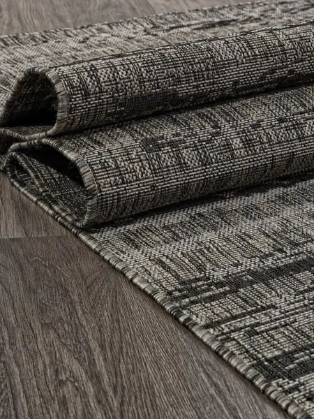 Изображение товара Циновка Merinos Kair S143-STAN-BLACK-GRAY (2x3.9)