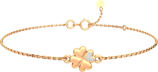 Изображение товара Браслет из розового золота ZORKA 650393.9K.R (18см, с эмалью)