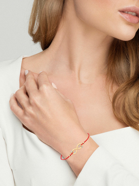 Изображение товара Браслет из розового золота ZORKA 670022.9K.R.ZZ.02 (18см, с фианитами)