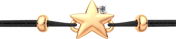 Изображение товара Браслет из розового золота ZORKA 670058.9K.R.01 (18см, с фианитом)