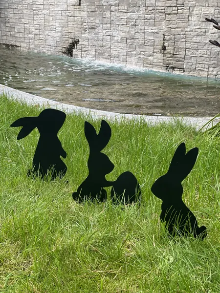 Изображение товара Набор фигурок для сада GALA Зайки на лужайке FS002-BY