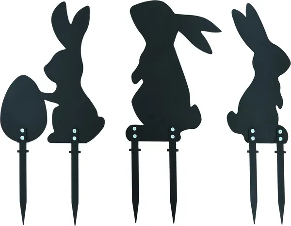 Изображение товара Набор фигурок для сада GALA Зайки на лужайке FS002-BY