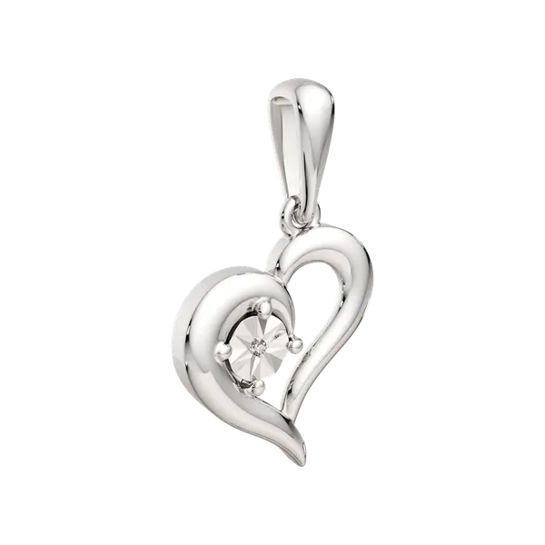 Изображение товара Подвеска из серебра ZORKA 04D0144 (с бриллиантом)