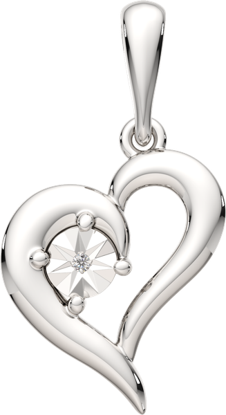 Изображение товара Подвеска из серебра ZORKA 04D0144 (с бриллиантом)