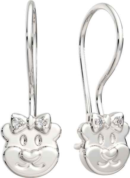 Изображение товара Серьги из серебра ZORKA 03101127.ZZ (с фианитами)