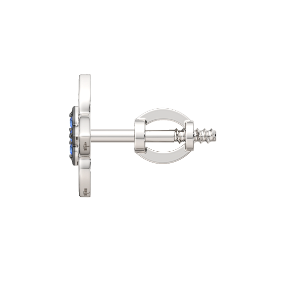 Изображение товара Серьги из белого золота ZORKA 3P1033.14K.W (с сапфирами)