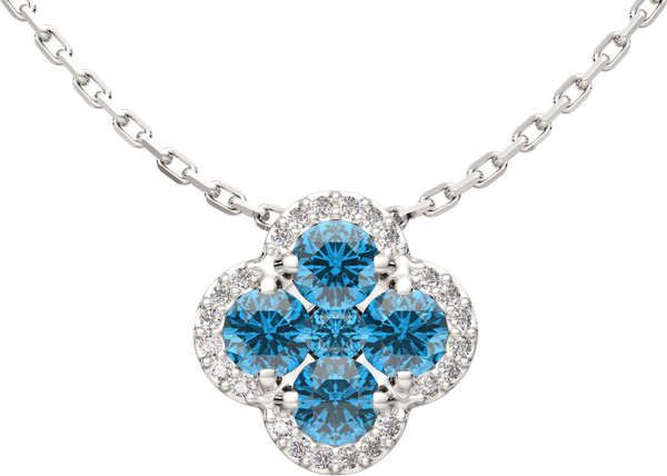 Изображение товара Колье из белого золота ZORKA 5D00483.14K.W (45см, с бриллиантами)