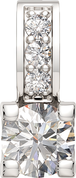 Изображение товара Подвеска из серебра ZORKA 0440554.ZZ (с фианитами)