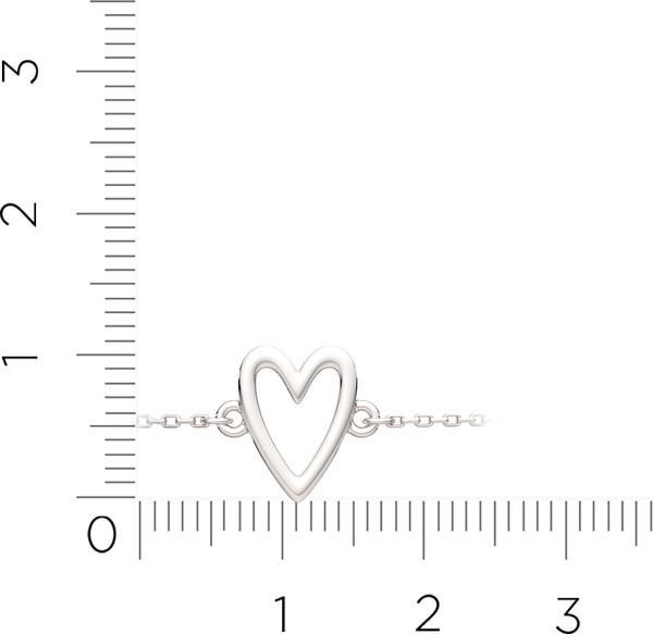 Изображение товара Браслет из серебра ZORKA 0650079.ZZ (18см)