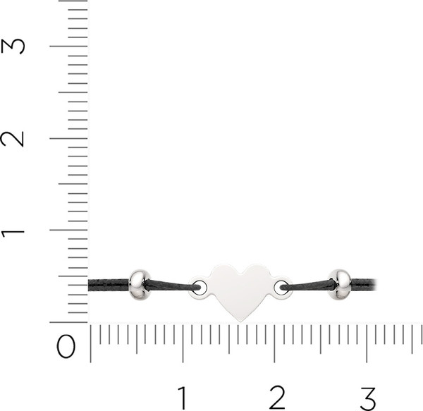 Изображение товара Браслет из серебра ZORKA 0660069.01 (18см)