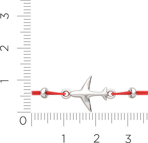 Изображение товара Браслет из серебра ZORKA 0660229.02 (18см)
