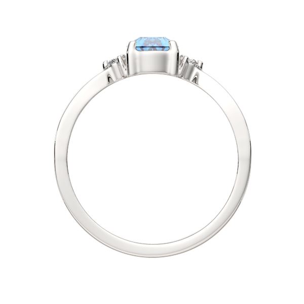 Изображение товара Кольцо из серебра ZORKA 02S4028.ZZ (р.19, с топазом и фианитами)