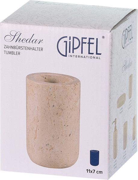 Изображение товара Стакан для зубной щетки и пасты Gipfel Shedar 43440