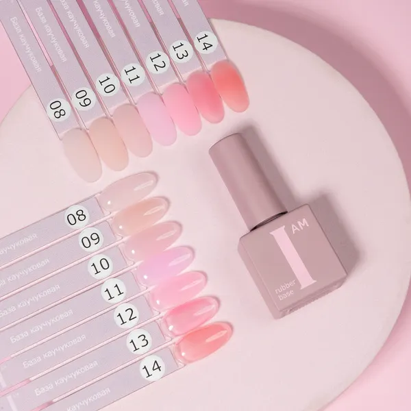 Изображение товара База для гель-лака I am Каучуковая No-nicure тон 14 (9мл)