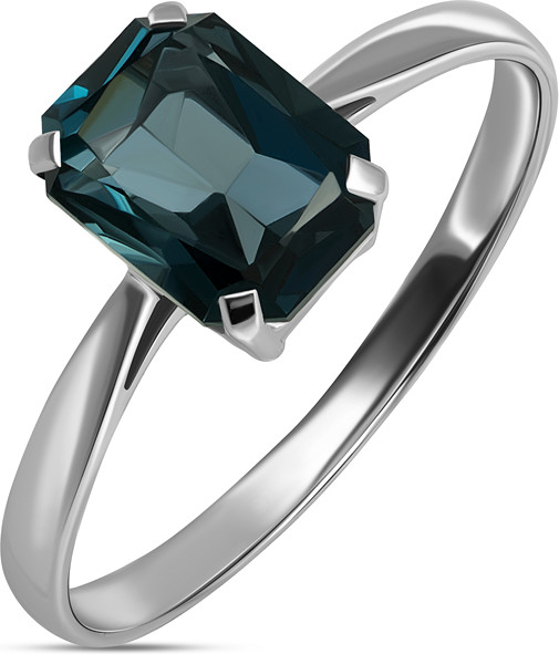 Изображение товара Кольцо из белого золота Кристалл CM45600226773 (р.15)