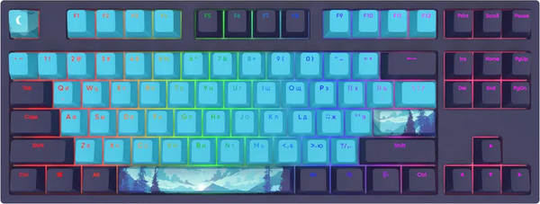 Изображение товара Клавиатура Red Square Keyrox TKL Classic Everfrost g3ms Amber RSQ-20041 (фиолетовый)