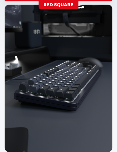 Изображение товара Клавиатура Red Square Alumix TKL Dark Matter g3ms Sapphire RSQ-20047 (черный)