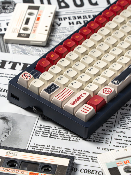 Изображение товара Клавиатура Дарк Проджект KD83A g3ms Onyx V2 / DP-KD-83A-110100-GOX (красный/белый)