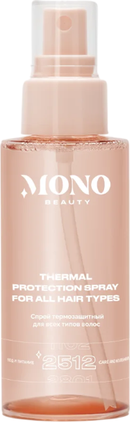Спрей для волос Mono Beauty термозащитный (110мл) — фото 3