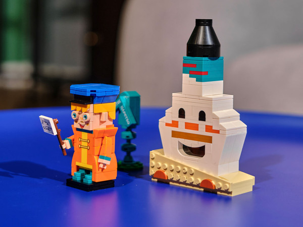 Изображение товара Конструктор Brick Labs Вовка и печка / AB-1131