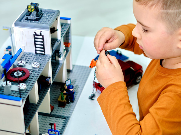 Изображение товара Конструктор Brick Labs Полицейский участок. Форт правосудия / AB-1308
