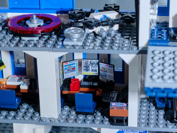 Изображение товара Конструктор Brick Labs Полицейский участок. Форт правосудия / AB-1308