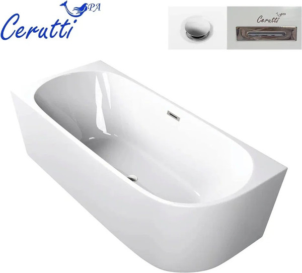 Изображение товара Ванна акриловая Cerutti Spa AMI L 1700x750x560 / CT10090