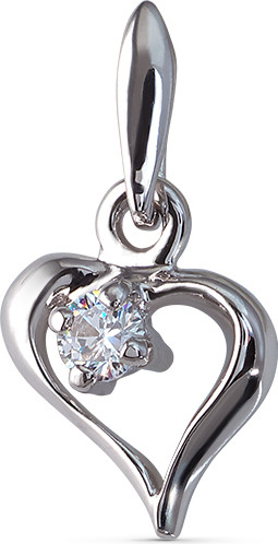Изображение товара Подвеска из белого золота Кристалл CA62500226773