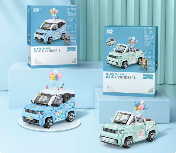 Изображение товара Конструктор LOZ Мини-джип с шариками / 1131_MK