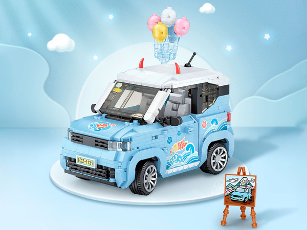 Изображение товара Конструктор LOZ Мини-джип с шариками / 1131_MK