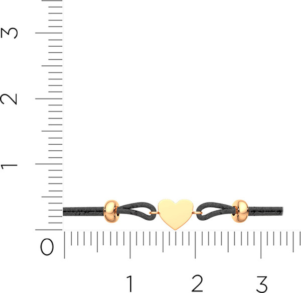 Изображение товара Браслет из розового золота ZORKA 660010-9K (18см)