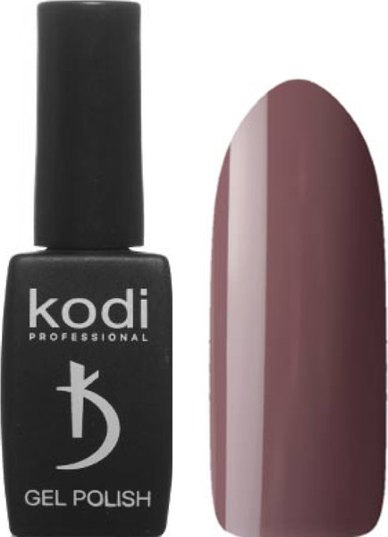 Гель-лак для ногтей Kodi 100 CN Светло-кофейный без перламутра и блесток (8мл, плотный) — фото 3