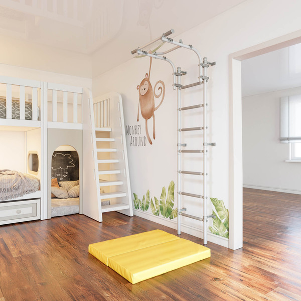 Изображение товара Шведская стенка Romana DSK 4.0 со скалодромом Dop21 6.08.01