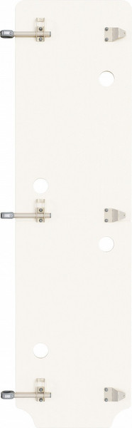 Изображение товара Шведская стенка Romana 11.08.01 (7шт, белый) со скалодромом Dop21 6.08.01