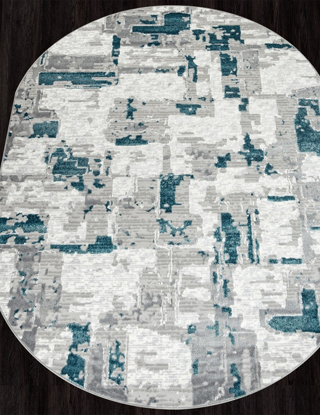 Изображение товара Ковер Merinos Palermo F288-OVAL-GRAY (2x4)