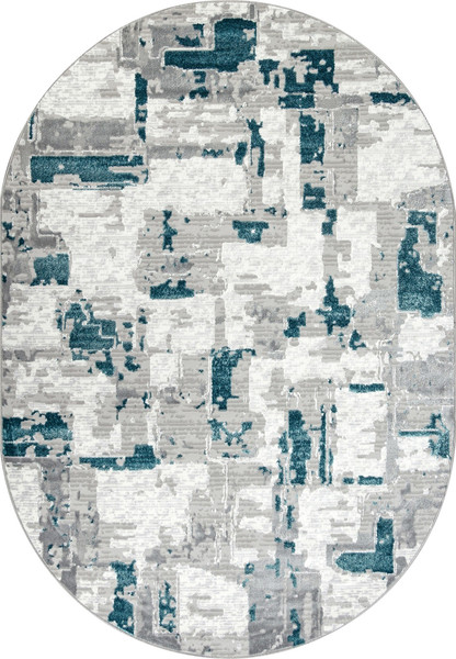 Изображение товара Ковер Merinos Palermo F288-OVAL-GRAY (2x4)