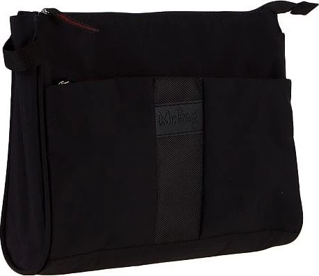 Изображение товара Чемодан на колесах PRIDE РР-9802 (S, черный, с органайзером)