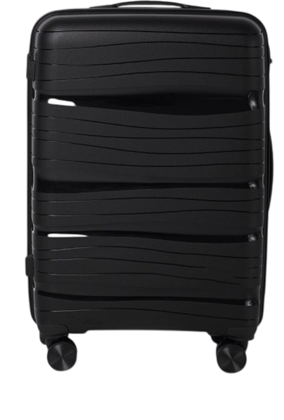 Изображение товара Чемодан на колесах PRIDE РР-9802 (S, черный, с органайзером)