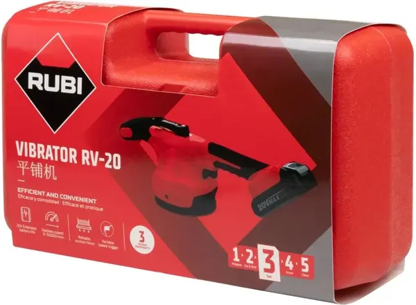Изображение товара Виброприсоска для укладки плитки RUBI VIBRATOR RV-20 / 60933