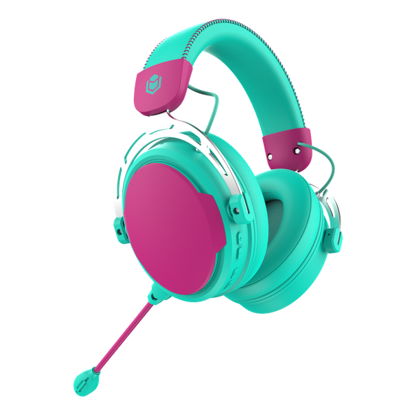 Изображение товара Наушники-гарнитура IO by Red Square Graphite 2 / io353 (бирюзовый/розовый)