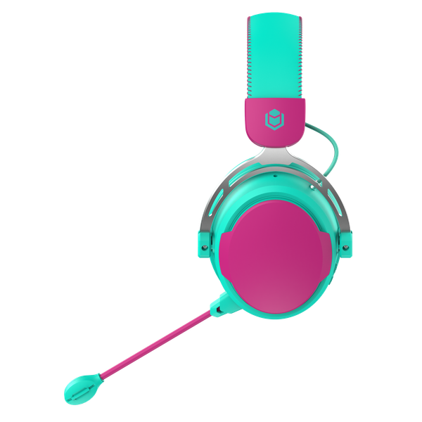 Изображение товара Наушники-гарнитура IO by Red Square Graphite 2 / io353 (бирюзовый/розовый)