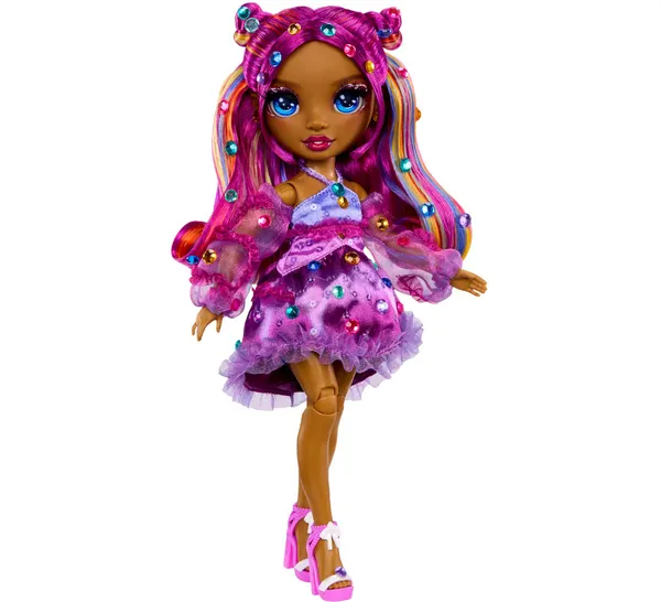 Изображение товара Кукла с аксессуарами Rainbow High Dazzling. Ноэми / 70782 (фиолетовый)