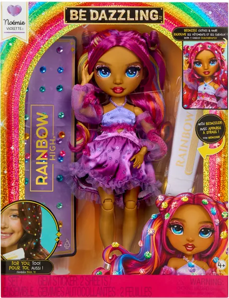 Изображение товара Кукла с аксессуарами Rainbow High Dazzling. Ноэми / 70782 (фиолетовый)