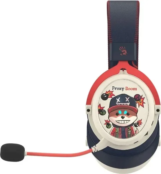 Изображение товара Наушники-гарнитура Bloody MR595 Renegade (бежевый/черный)