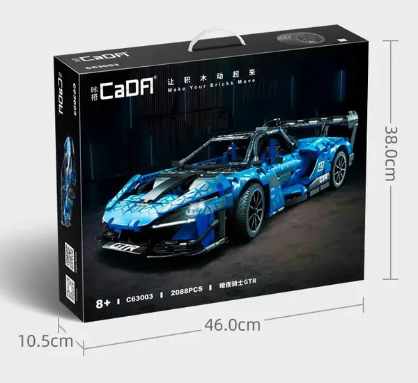 Изображение товара Конструктор CaDa Спорткар Dark Knight / C63003W