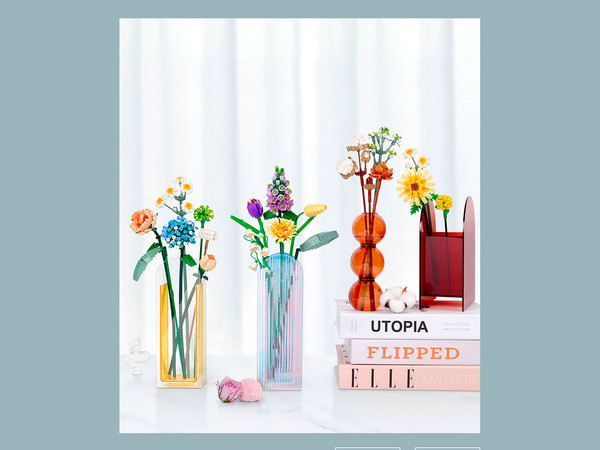 Изображение товара Микроконструктор LOZ Нежный букет / 1671_MK