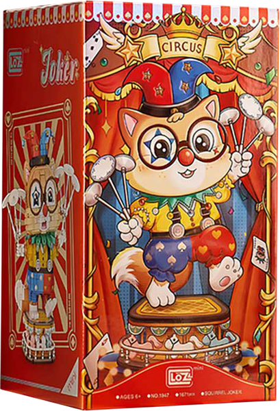 Изображение товара Микроконструктор LOZ Белка-акробат / 1947_MK