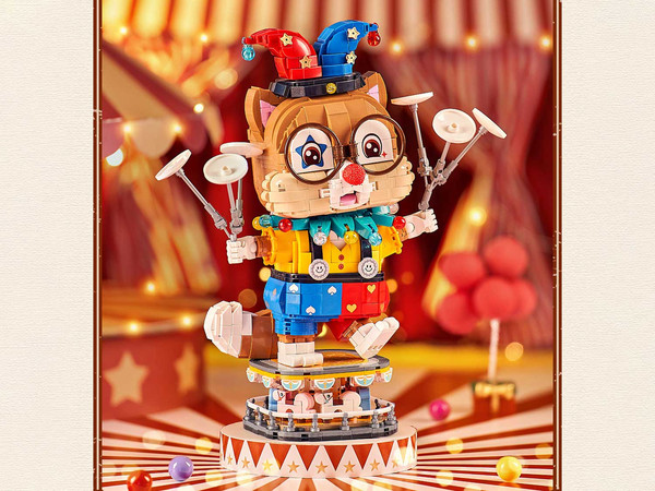 Изображение товара Микроконструктор LOZ Белка-акробат / 1947_MK